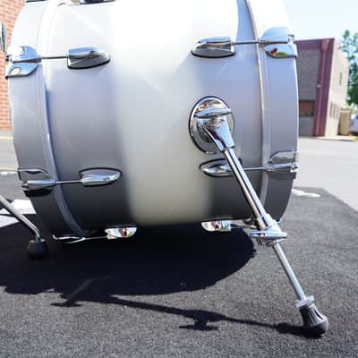 Gretsch USA Brooklyn Series 3pc Maple/Poplar Shell Pack SILVER MIST DUCO Satin Finish | 12''/14''/18'' image 8