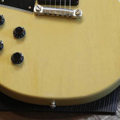 2021 Gibson Custom Shop 1957 Historic Reissue Les Paul Junior Electric Guitar TV Yellow + COA OHSC image 6