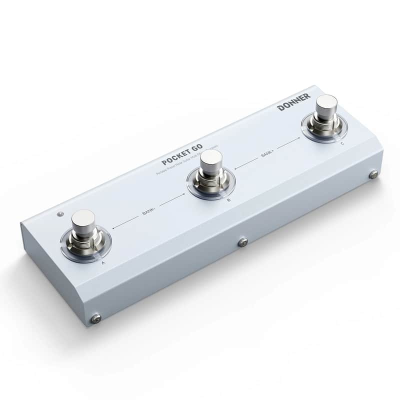 Donner Pocket Go Multi Effects Pedal For Guitar/Bass Effector 6 Effects Modules image 1