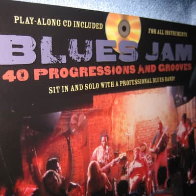 Hal Leonard  Play-Along Blues Jam Book  For All Instruments w/ CD 24 Pages image 2