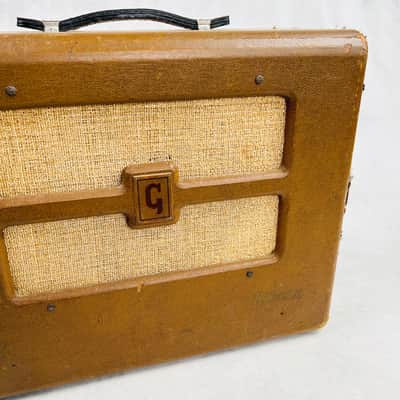 Gibson BR-6 1x10" Combo Amplifier 1950 - Brown image 4