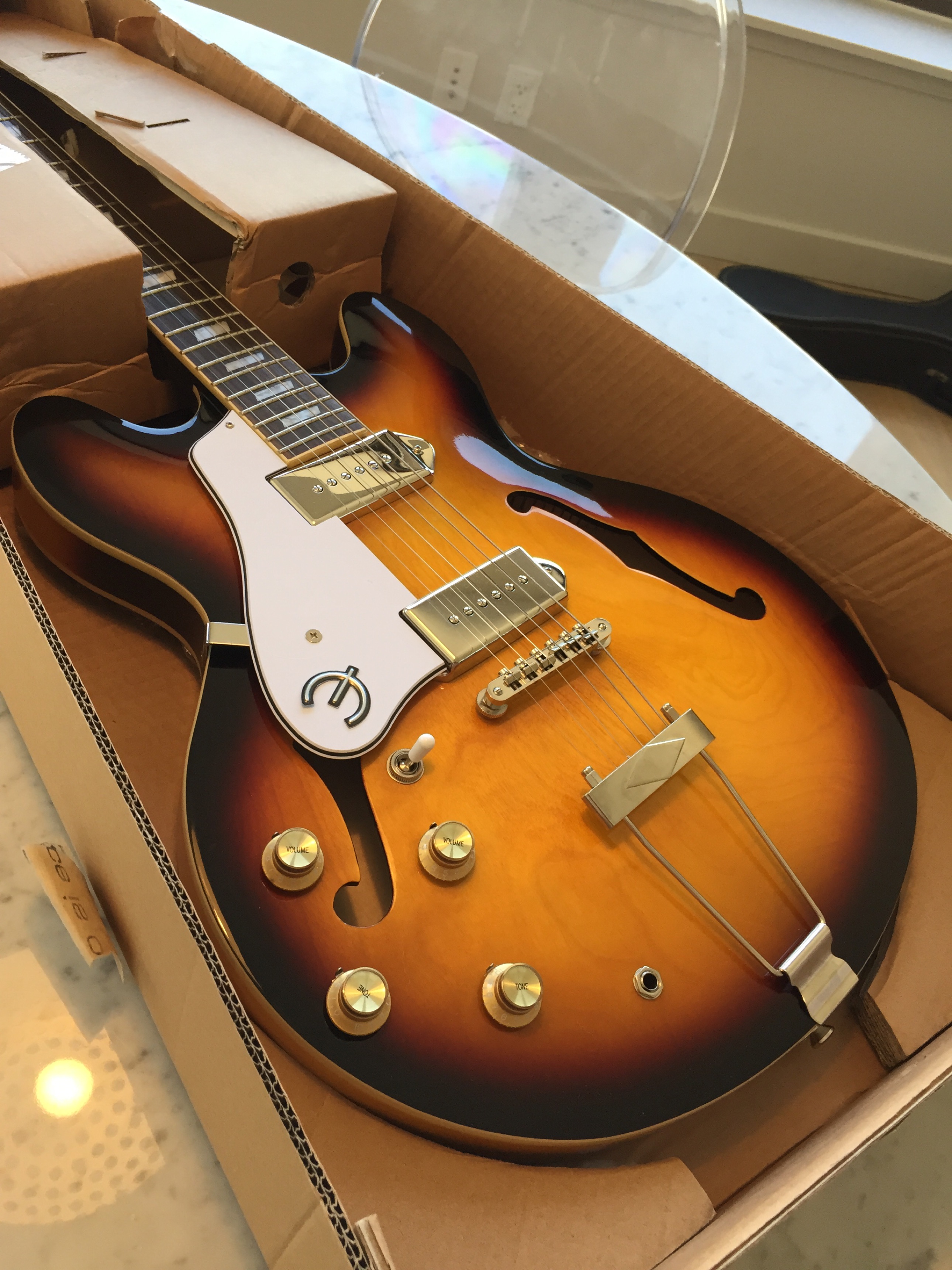 Epiphone Casino 2014 Sunburst Left Handed Lefty