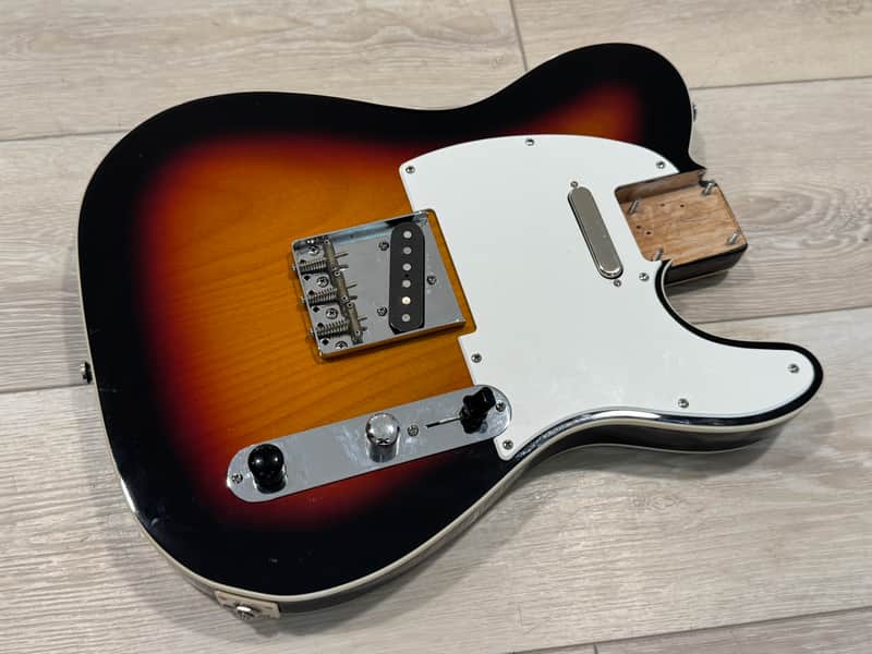 2016 Fender Squier Classic Vibe 60s Telecaster Custom Sunburst ALDER Body Loaded image 1