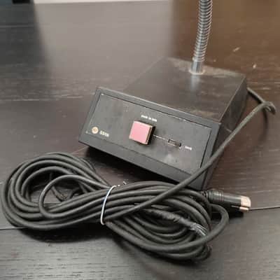 RCF MD 2702 Microphone with S31N Desk Base 1980s Vintage Made in Italy image 11