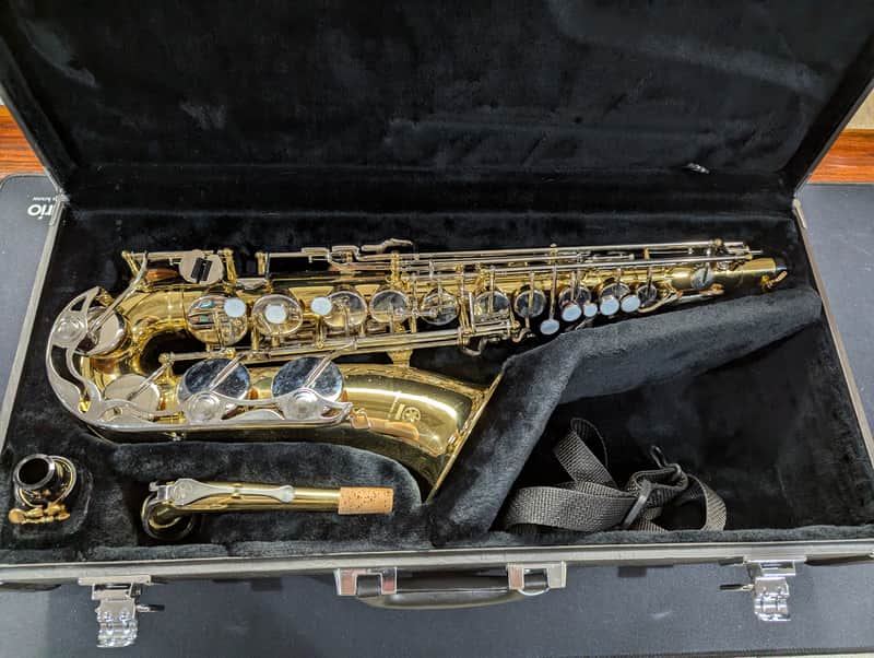 Yamaha YAS-23 Alto Saxophone - Gold,Nickel image 1