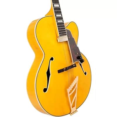 D'Angelico Premier EXL-1 Hollowbody Electric Guitar Honey Blonde image 2