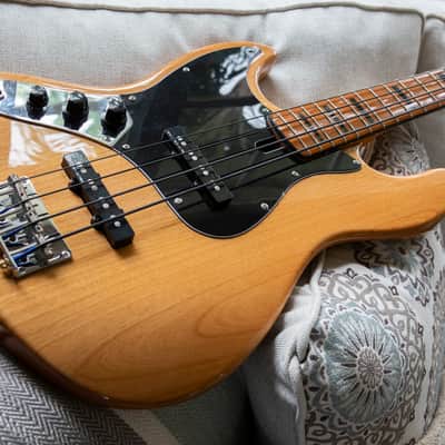 Sire v5  LEFT-HANDED 2nd gen. bass  Alder/ Roasted Maple 4-string image 1