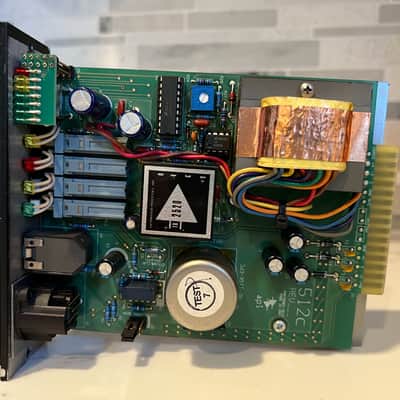 API 512c 500 Series Mic Preamp Module and Radial Lunch Box 2000 - Present Black image 7