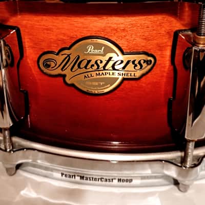 PEARL MASTERS SNARE DRUM WITH ROAD-RUNNER CARRY/PROTECTOR BAG - FREE SHIP TO C-USA! image 10
