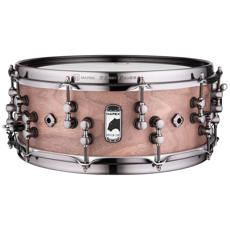 Mapex BPDLMW4550LNW Black Panther Craig Blundell Signature "The Machine" 14x5.5" Snare Drum image 1