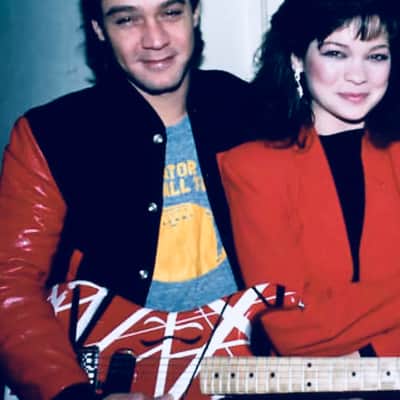 Kramer EVH Van Halen guitar 1985 hard rock give away guitar image 6