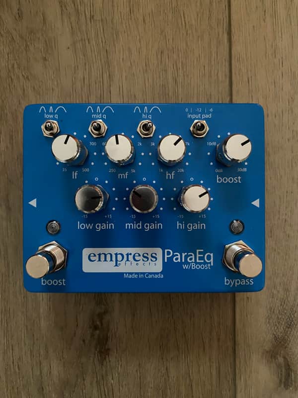 Empress ParaEQ with Boost 2010s - Blue image 1