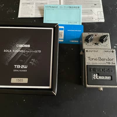 Boss TB-2W Tone Bender Waza Craft 2021 - Present - Silver image 1