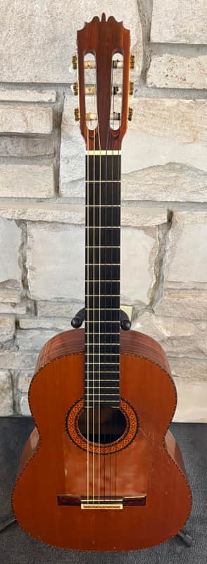1972 Anselmo Solar Gonzalez Rare Classical Guitar Spain image 1