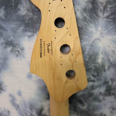 2003 Fender Squire Standard Series Jazz Bass Guitar Neck Modded Fretless Broken Truss Rod Luthier Parts image 5