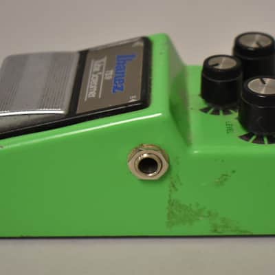 2001 Ibanez TS9 Tubescreamer Overdrive Effects Pedal Green MIJ image 5