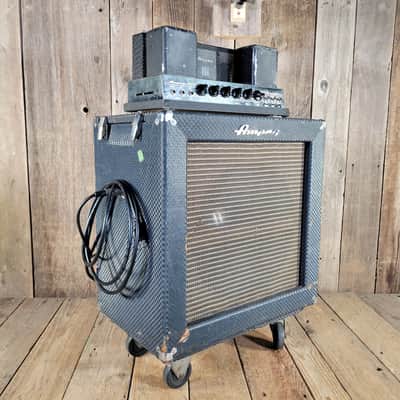 Ampeg B-15-N 1966 w/ Altec Speaker Serviced - Blue Checker image 2