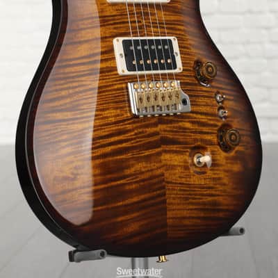 PRS Custom 24-08 10-Top 2021 - Present - Black Gold Wraparound Burst image 1