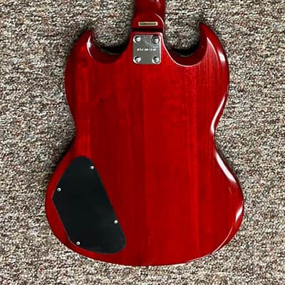 Epiphone SG Transparent Red image 10