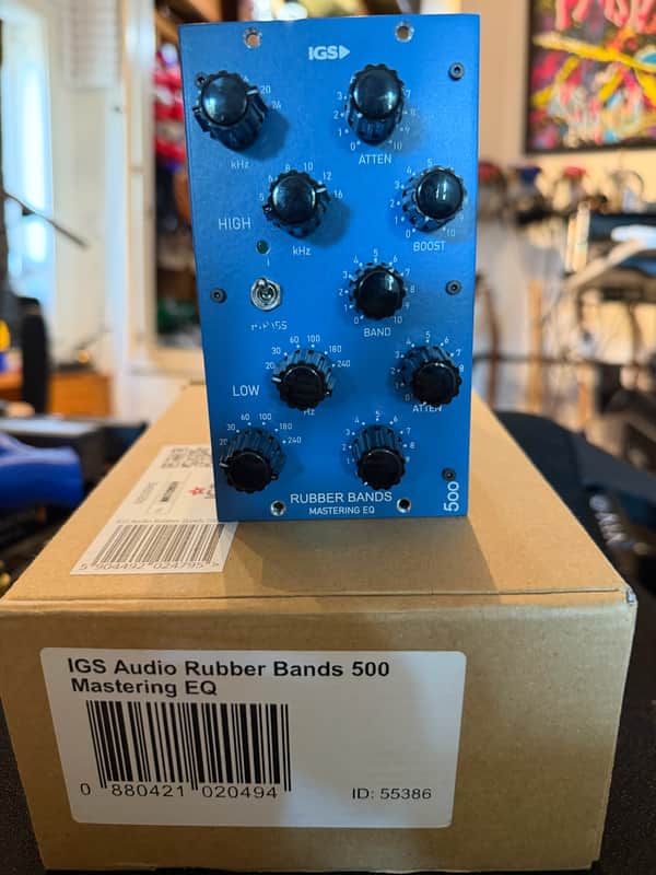 IGS Audio RB500ME Rubber Bands Stereo EQ image 1