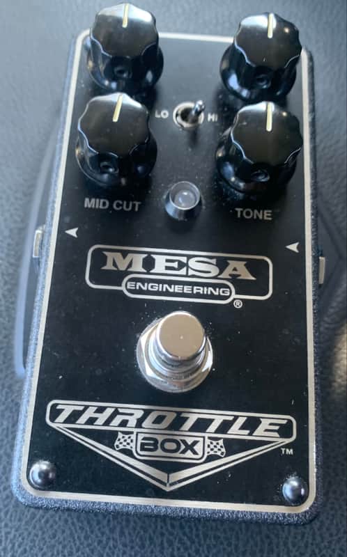Mesa Boogie Throttle Box Overdrive Pedal 2010s - Black image 1
