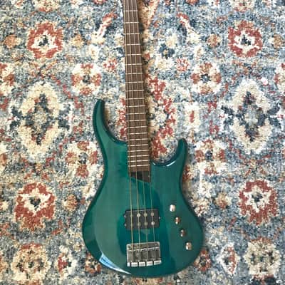 MTD Kingston Artist 4-String Bass w/ Rosewood Fretboard Amber image 1
