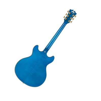D'Angelico Guitars Premier Grateful Dead DC Semi-Hollow Electric Guitar image 3