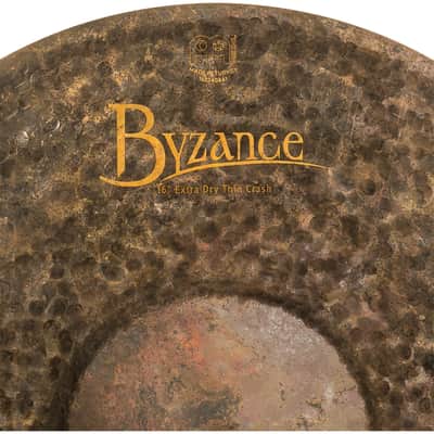 Meinl Byzance Thin Crash 16" B16EDTC, Extra Dry - Crash Cymbal image 6