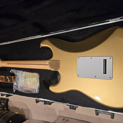 Fender American Stratocaster DeLuxe 2012 - Aztek Gold- Spilt Coil Custom Pickups image 8