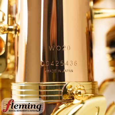 Yanagisawa A-WO20 Elite Professional Alto Saxophone - Solid Bronze (Competition Demo / Open Box Model) image 21