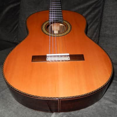 LEGENDARY "EL VITO" PROFESSIONAL RLC - LUTHIER MADE - WORLD CLASS - CLASSICAL GRAND CONCERT GUITAR - CEDAR/INDIAN ROSEWOOD - LATTICE BRACING image 11