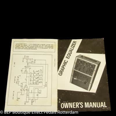 Monacor GC-1000 Graphic Equalizer aka " The  Impersonator " late 70's made in Japan image 12