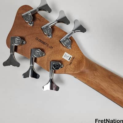 Warwick Alien 6-String Fretless Acoustic Bass Guitar Fishman 7.62lbs 8673-21 image 18