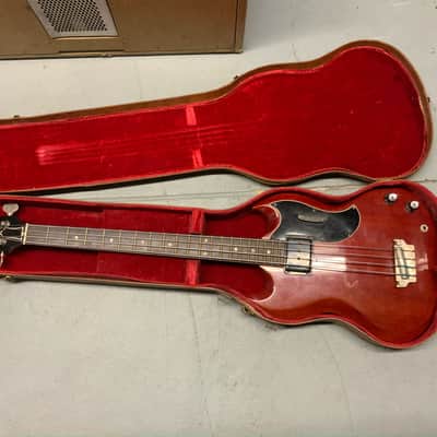 Gibson EB-0 1961 Cherry original owner image 2
