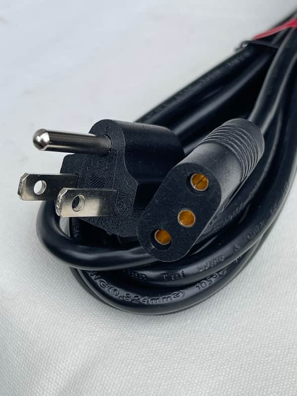 Wurlitzer 200, ARP 2600, Oberheim FVC-1, TVC-1  AC power cord, PH163 image 1