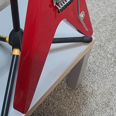 Washburn Dime 332 FLOYD ROSE TM conversion, B Law L500xl, Grovers, cust paint!2005 - Red image 7