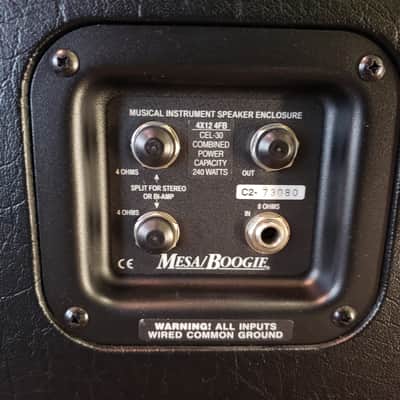 Mesa Boogie Rectifier Standard 4x12" Slant Guitar Speaker Cabinet image 3