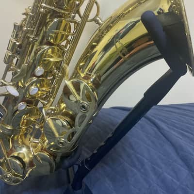 Anthem A-2000 Student Tenor Saxophone: 2017 - Lacquer with Wolfpak Case + Acessories image 3