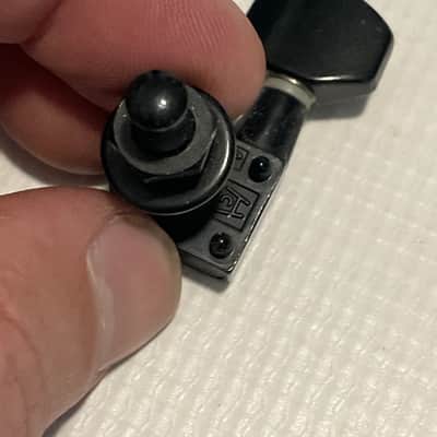 2010's Ibanez RG Series Guitar Dual Pin Black Right Hand Tuners Tuning Pegs 6 In Line image 10