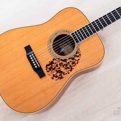 2001 Larrivée D-09 Flame Koa Acoustic Electric Dreadnought Acoustic Guitar w/ K&K Trinity Pro, Case