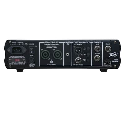 Peavey MiniMEGA 1000W Lightweight Bass Head 2010s - Black image 4