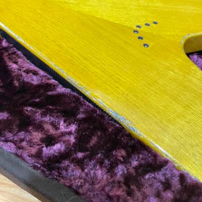 Gibson Custom Shop Master Artisan Collection Leo Scala Classic Black Flying V 2022 Korina image 14