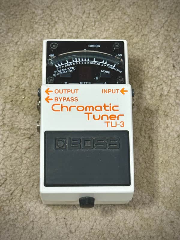 Boss TU-3 Chromatic Tuner 2009 - Present - White image 1
