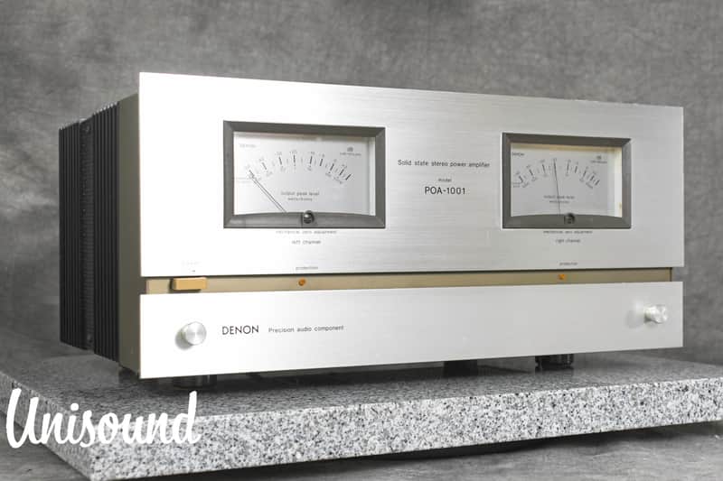 DENON POA-1001 Power Amplifier in Very Good Condition. | Reverb
