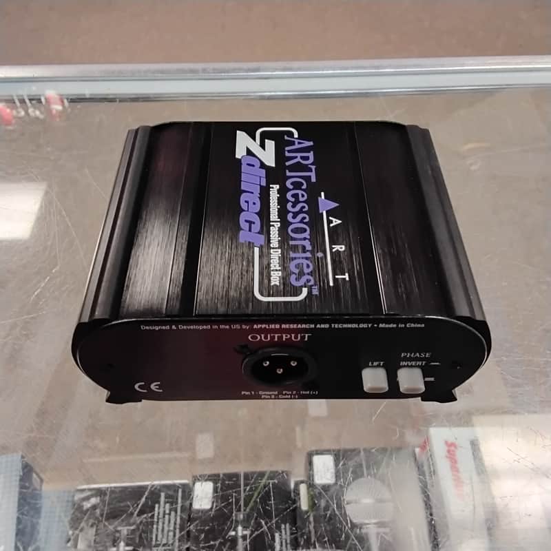 ART ZDirect Professional Passive Direct Box 2010 - Present - Black image 1