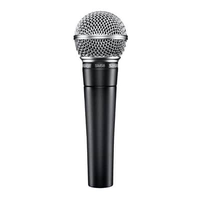 Shure SM58LC Cardioid Mic Bundle w/ Knox Boomarm, ShockMount, Pop Filter & Cable image 2