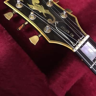 VINTAGE GIBSON RD77 ARTIST BLACK W/OHSC RD77 ARTIST BLACK image 3
