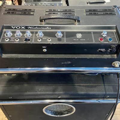 1966 Vox Westminster V118 Head & V418 18" Speaker Cabinet - 120 Watts image 5