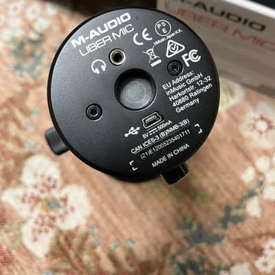 M-Audio Uber Mic USB Microphone 2010s - Black image 4