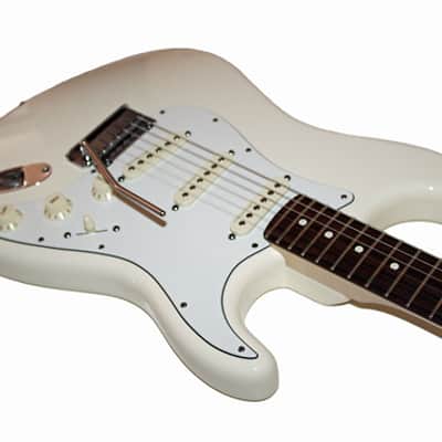 Fender Artist Series Jeff Beck Stratocaster Guitar 2013 in Olympic White image 9